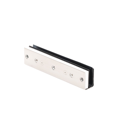 Montaje en "U" para Puertas de Vidrio /1/2" de Grosor/ Uso con chapas de 600 y 750 lbs / Ajuste por Opresores