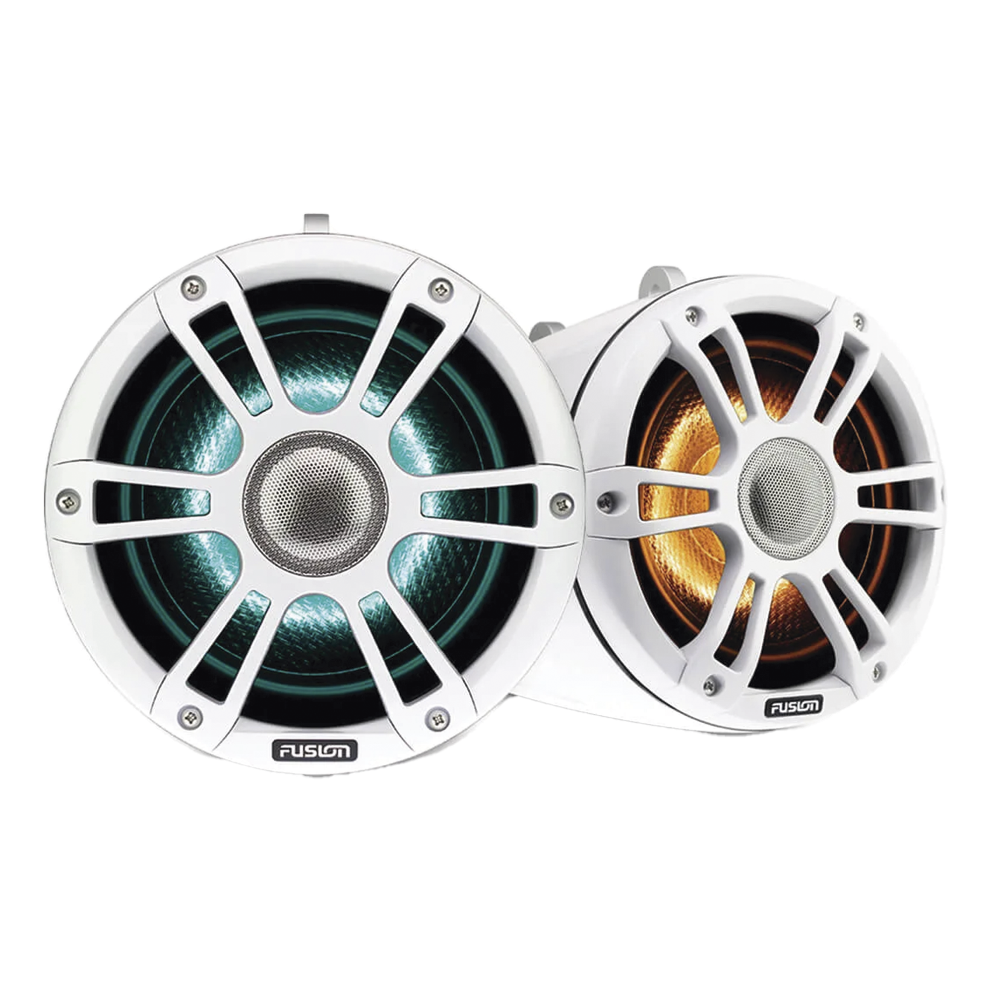 Altavoces marinos de torre serie Signature 3 con iluminación led de 7.7" Fusion — GARMIN · SKU 10-02439-01