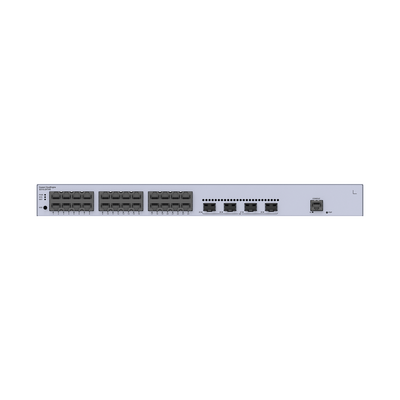 Switch de Distribución/Core Gigabit Administrable Capa 3 / 24 puertos 10/100/1000 Mbps / 4 Puertos 1GE SFP Uplink / ERPS / Rutas Estáticas / iStack / Administración Nube Gratis