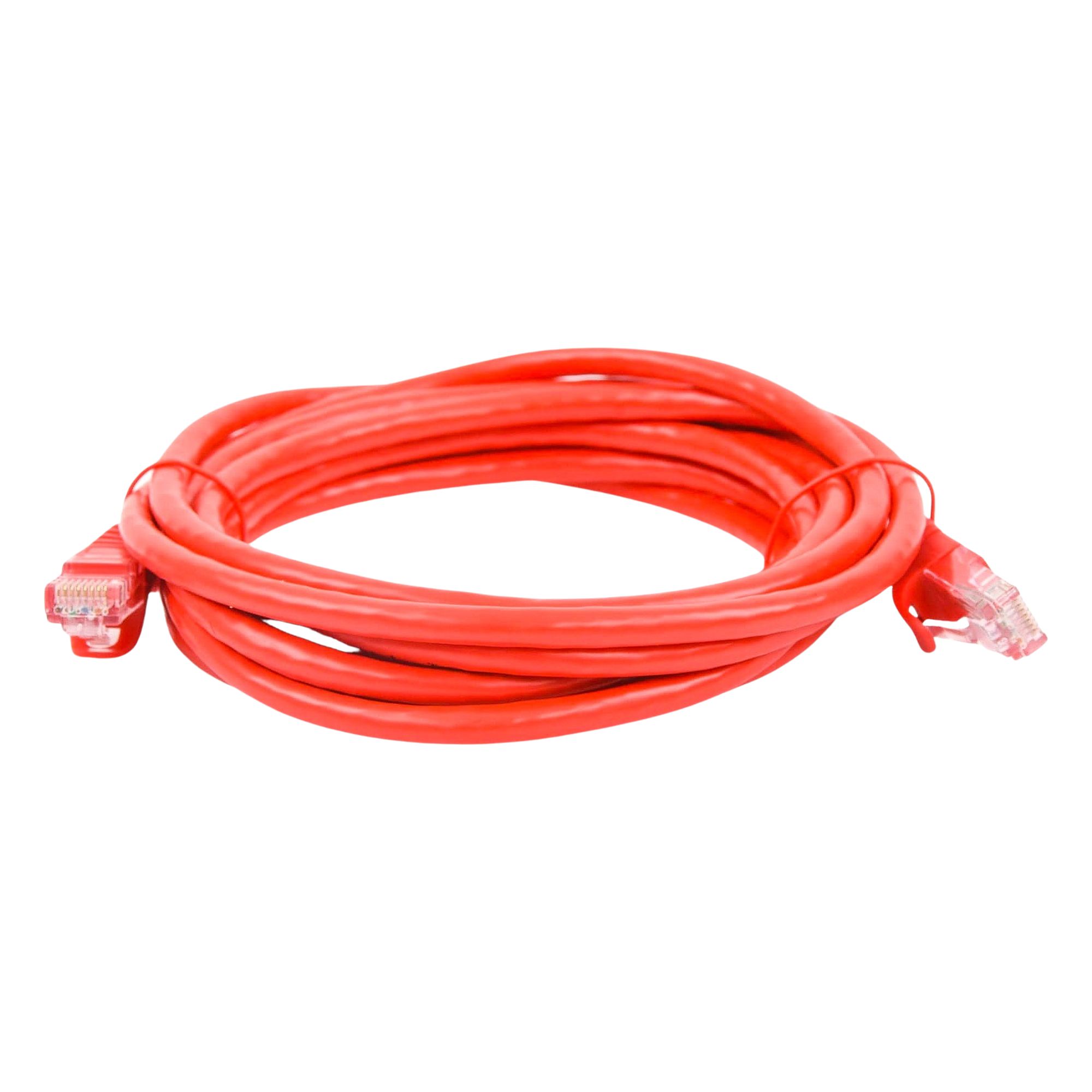 Cable de Parcheo UTP Cat6 / 3.0 m (9.84 ft) / 1 Gbps+ / RJ45 / Rojo