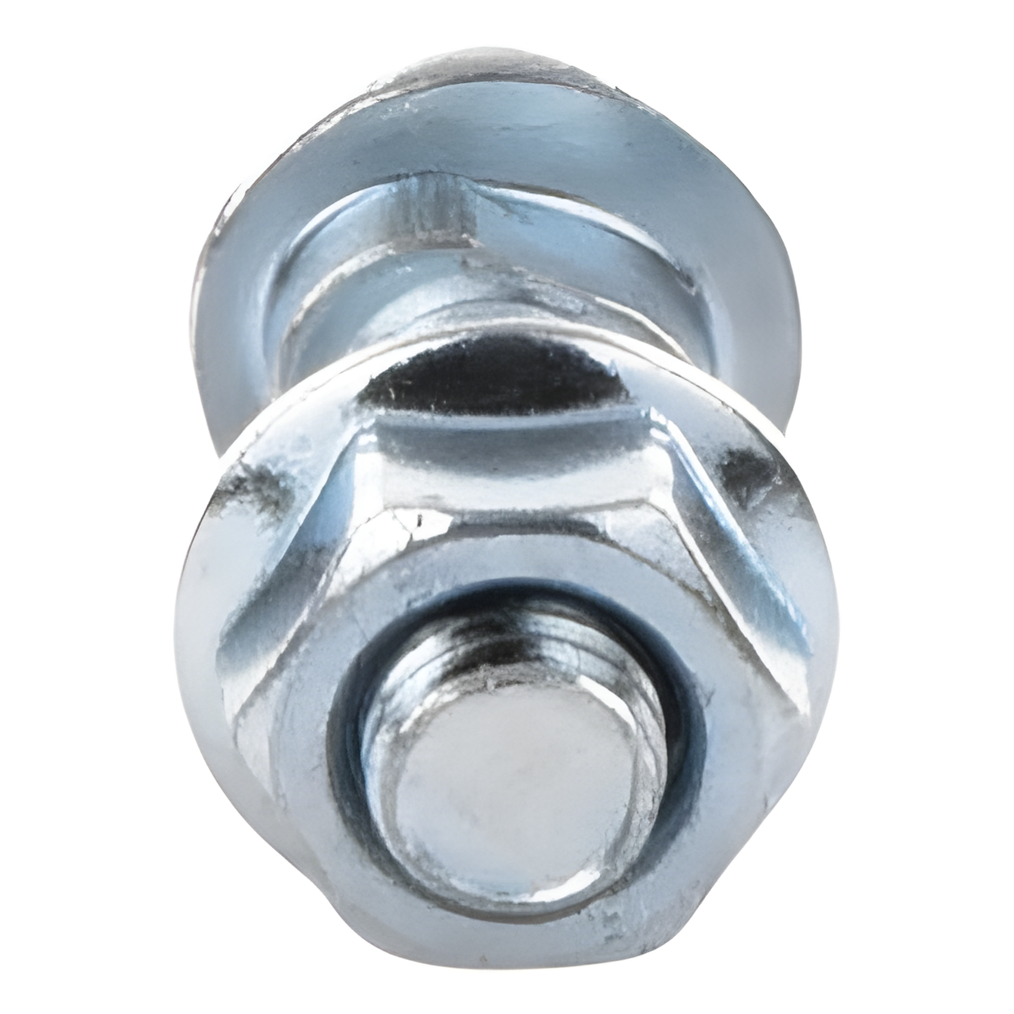 Tornillo Métrico con Tuerca / Acero al Carbono 6 mm / Largo 20 mm / Acabado Electrozincado 15-20 µm / Uso Interior