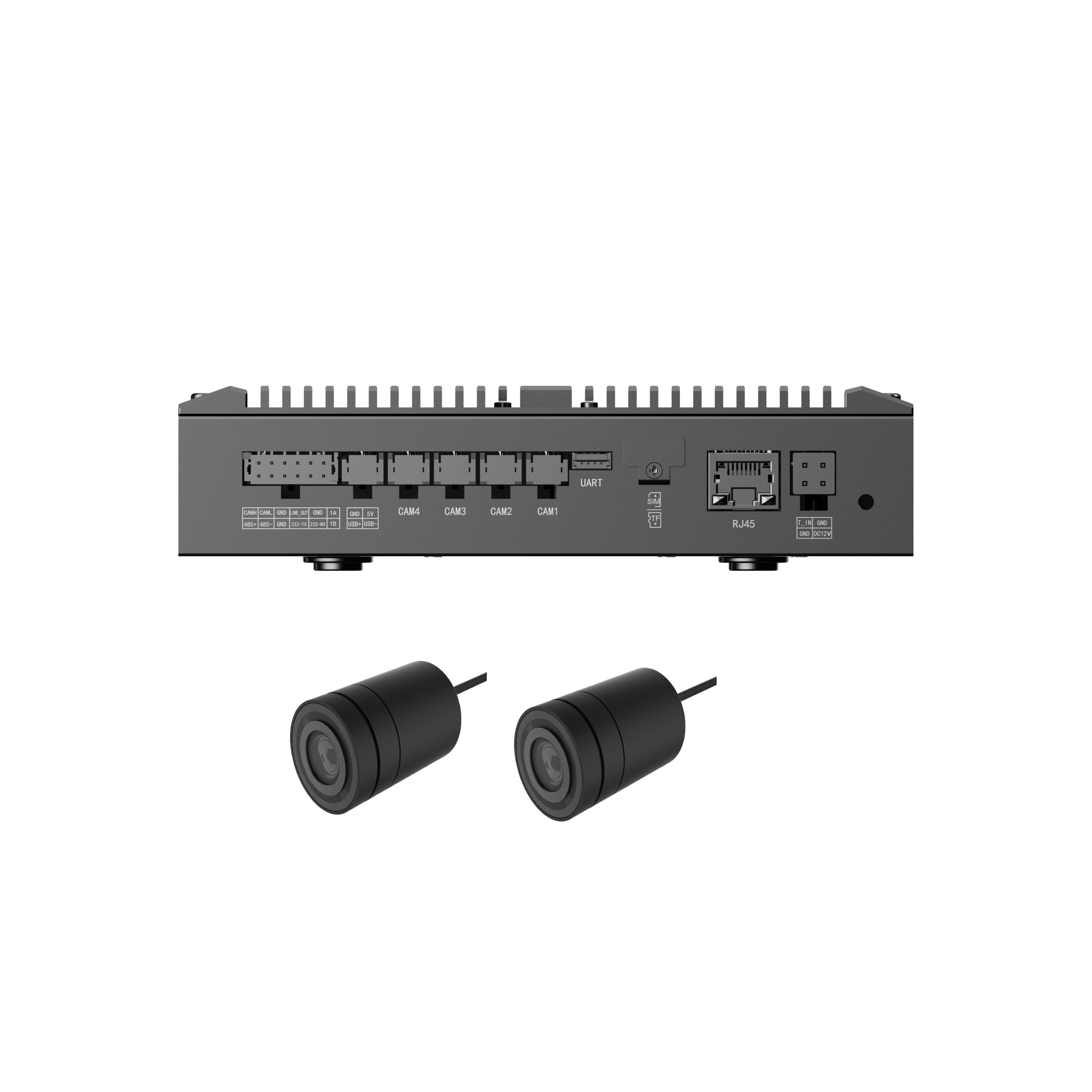 Kit Móvil ANPR / Resolución 1080p 2MP / Reconocimiento de Matrículas / GPS Integrado / 4G-WiFi / IP67 / Alimentación DC 9-36V / H.265 — HIKVISION · SKU IDS-MI3704-H/2/G
