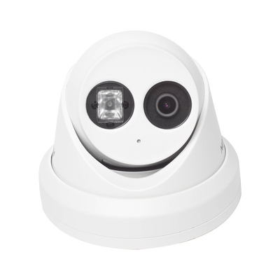 Turret IP 4 Megapixel / Lente 2.8 mm / 30 mts IR EXIR / Exterior IP67 / WDR 120 dB / PoE / ACUSENSE (Evita Falsas Alarmas) / Micrófono Integrado / Metal / MicroSD / ONVIF / ACUSEARCH