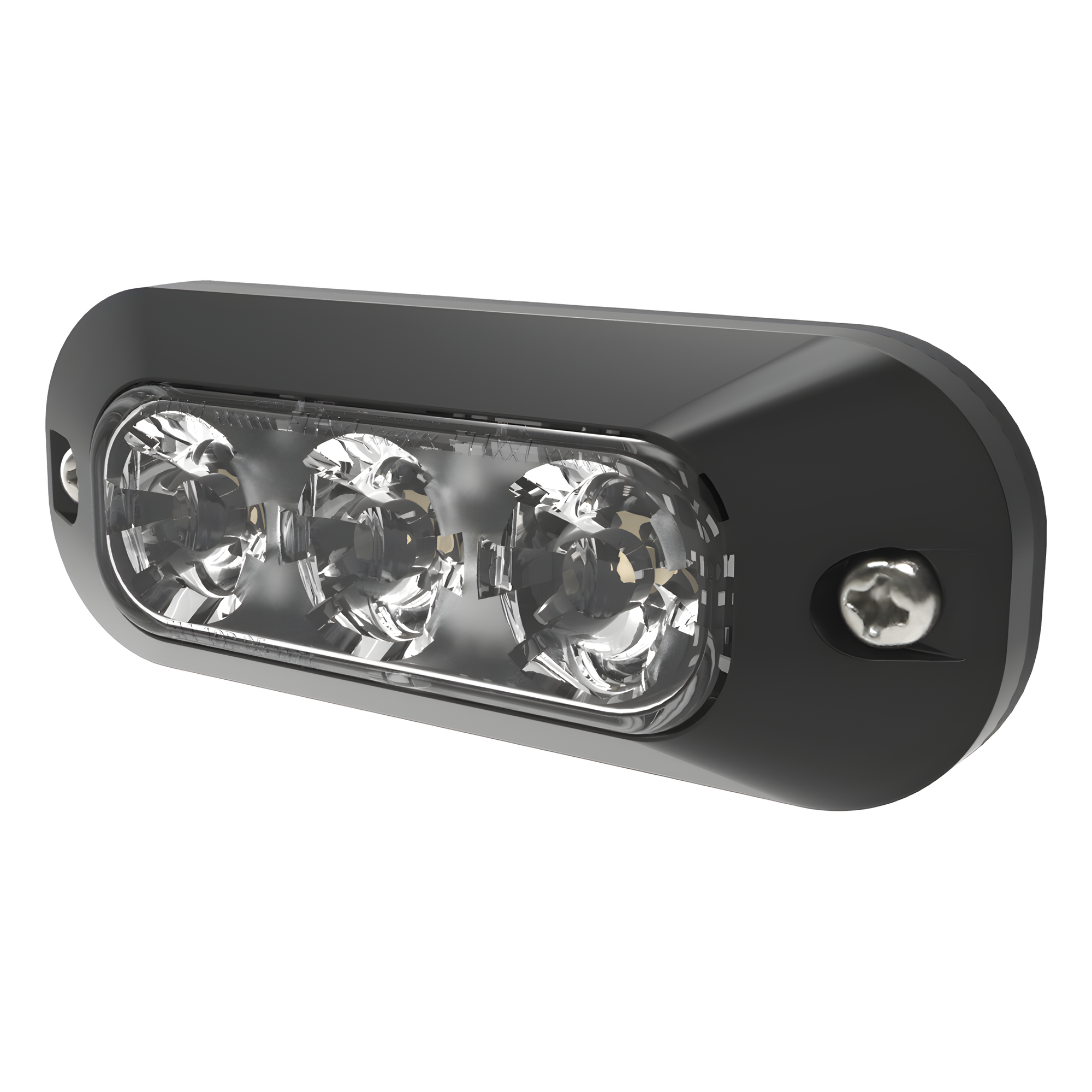 Luz Auxiliar de 3 LED, Blanco, Lente Transparente — ECCO · SKU ED3703C