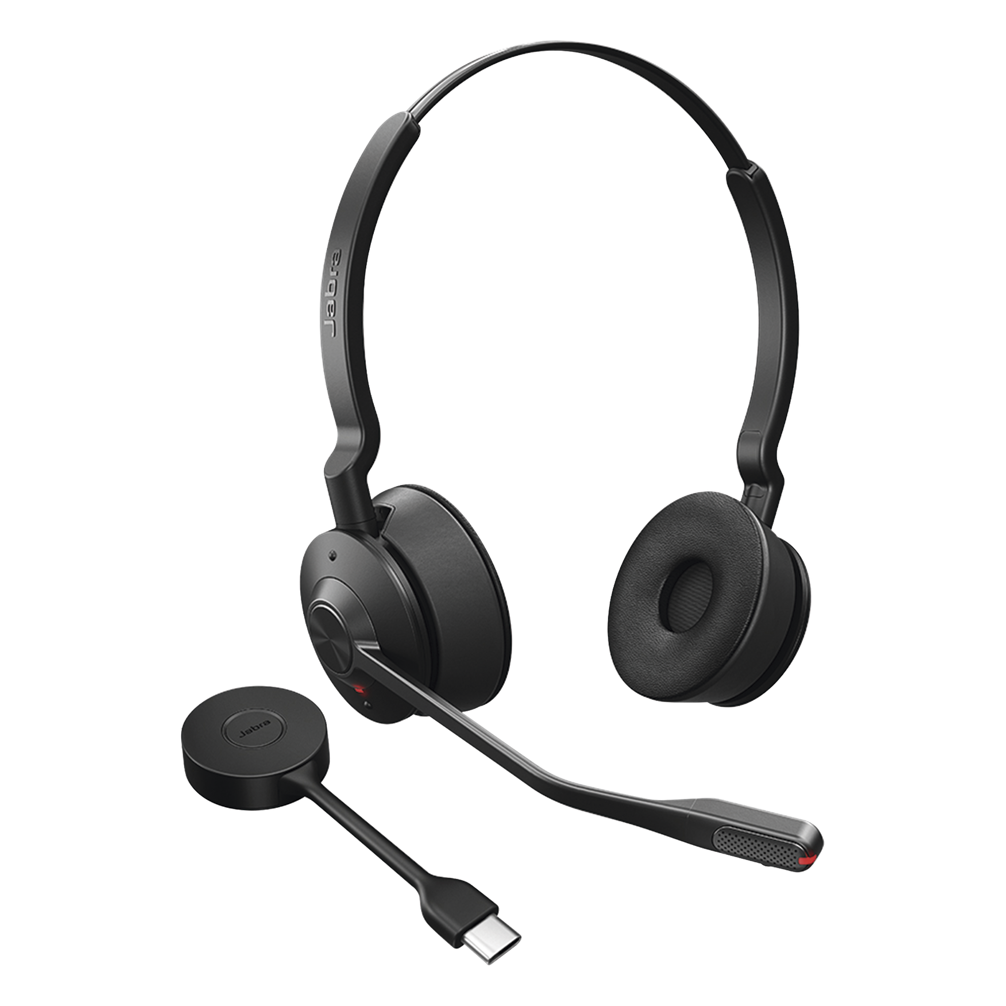 Diadema / Auricular Jabra Engage 55 Stereo / DECT USB-A / Cancelación Activa de Ruido / 150m Alcance (9559-450-125) — JABRA · SKU ENGAGE55-MS-STEREO-A