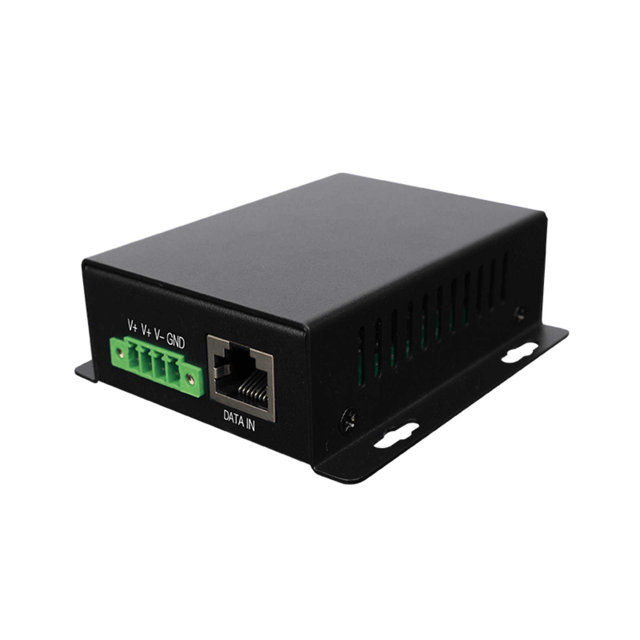 Inyector PoE Industrial / Ideal para Aplicaciones Solares / Entrada 9-42 Vcc / Salida PoE 48V / Conexión plug and play / Ideales para Conectar Cámaras PoE