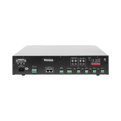Amplificador Mezclador Matricial | 2 zonas | 240w por canal | 6 entradas | Receptor de medios