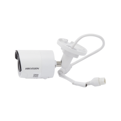 Bala IP 4 Megapixeles / Serie PRO / 30 mts IR EXIR / Exterior IP67 / Lente 2.8 mm / WDR 120 dB / PoE / Videoanaliticos Integrados / MicroSD