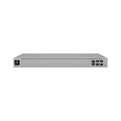 EFG UniFi Enterprise Next Generation Gateway, Hasta 500+ Dispositivos UniFi, Hasta 5,000+ Clientes, Enrutamiento IPS 12.5 Gbps, Alta Disponibilidad, Puertos 25G/10G/2.5G, Doble PSU Redundante, Pantalla Táctil — UBIQUITI · SKU EFG