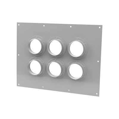 Placa Pasamuro con Capacidad de 6 Botas de 4