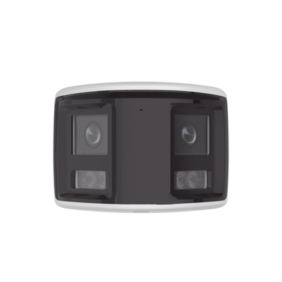 [Dual Light] Bala IP 6 Megapixel / Imagen Panorámica 180°/ PoE / Micrófono y Bocina Integrado / Exterior IP67 / Audio Bidireccional / Alarma Visual y Auditiva Integrada / Smart Supplement Light / Micro SD 512 GB