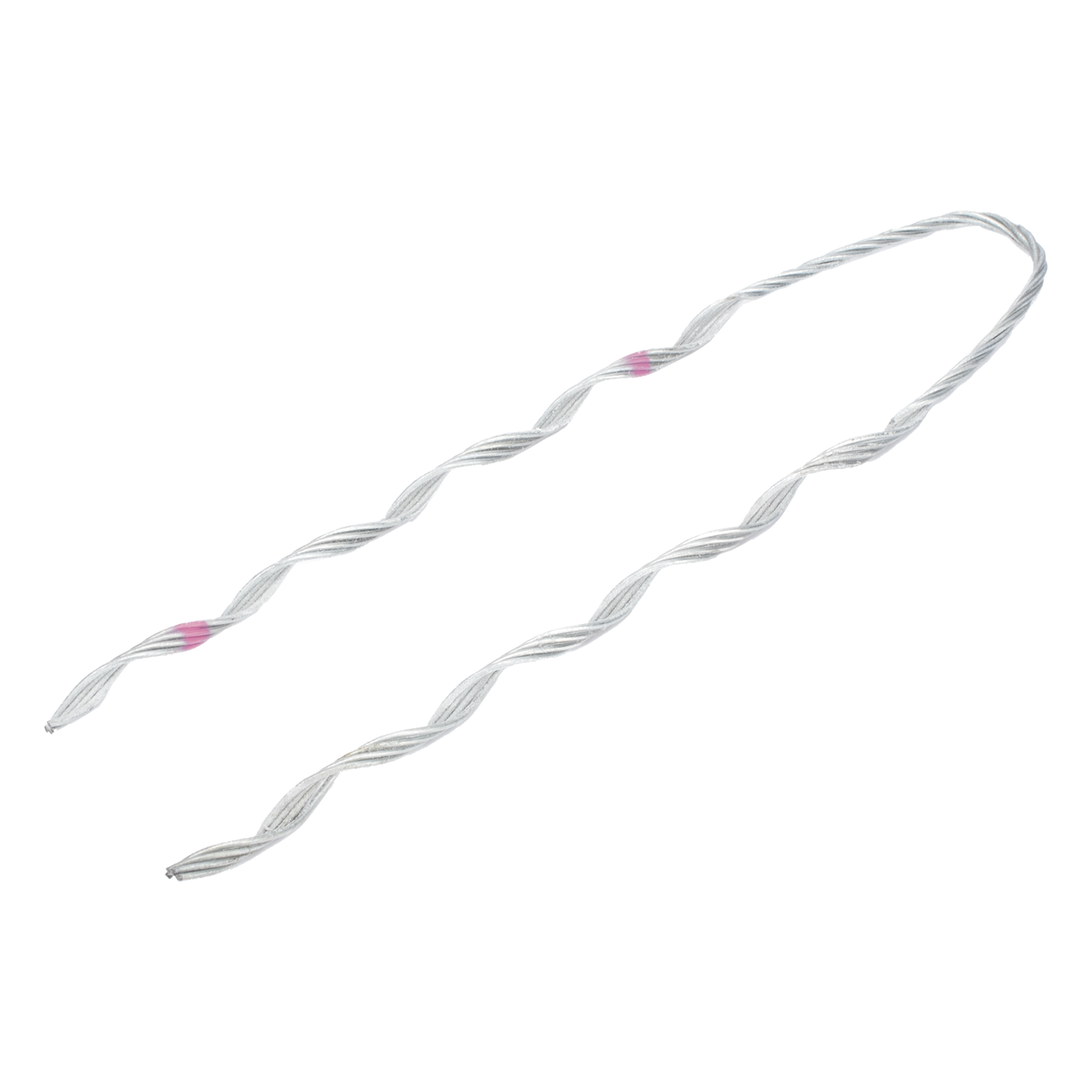 Remate Preformado de Acero Galvanizado para Fibra Mini-ADSS de 24 hilos, diámetros 7.5 - 8 mm — LINKEDPRO BY EPCOM · SKU LP-RP7508