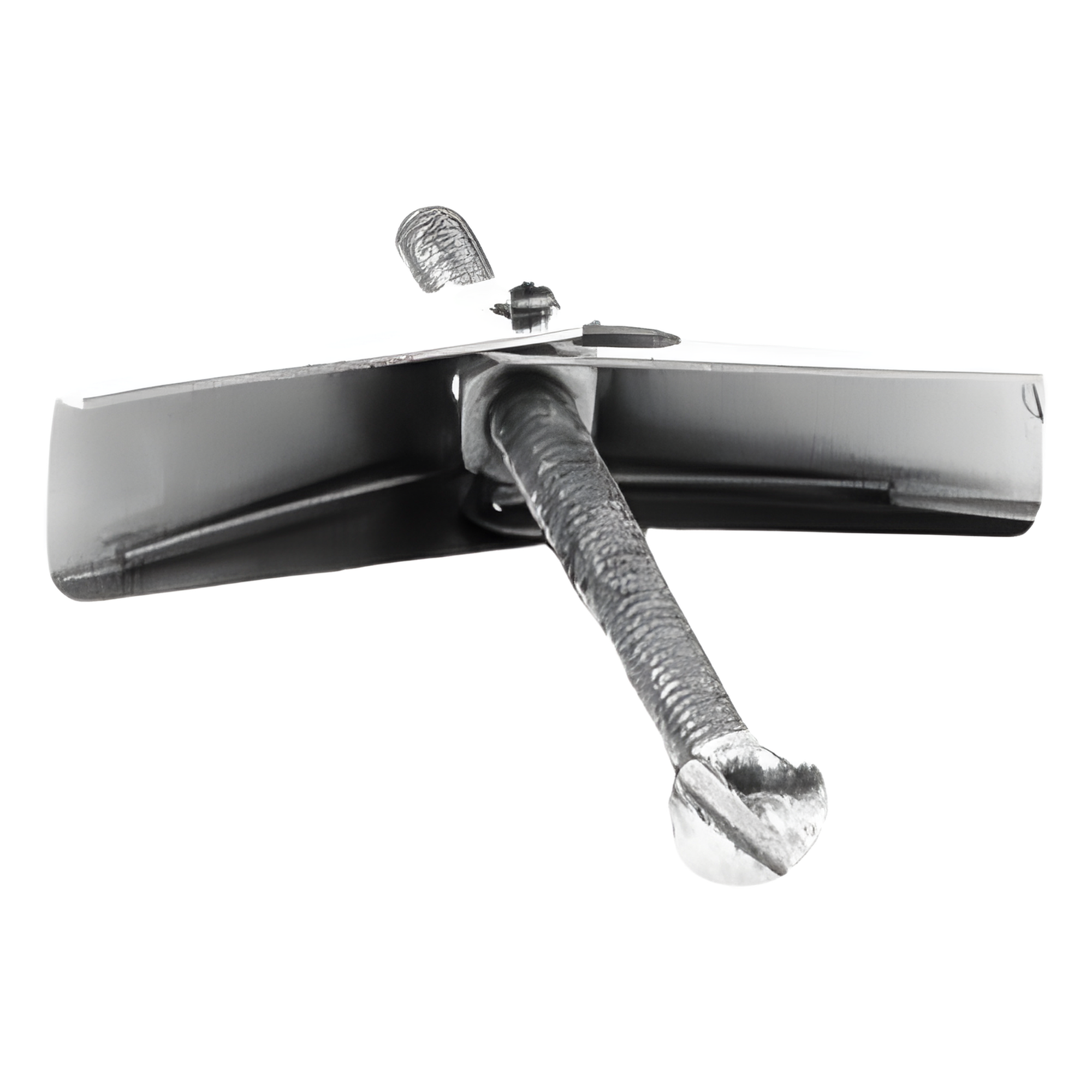 Sujetador Mariposa / Tornillo 1/8" (3 mm) / Bronca 3/8" (10 mm) / Largo 2" (51 mm) / Carga 12 kg en Tablaroca