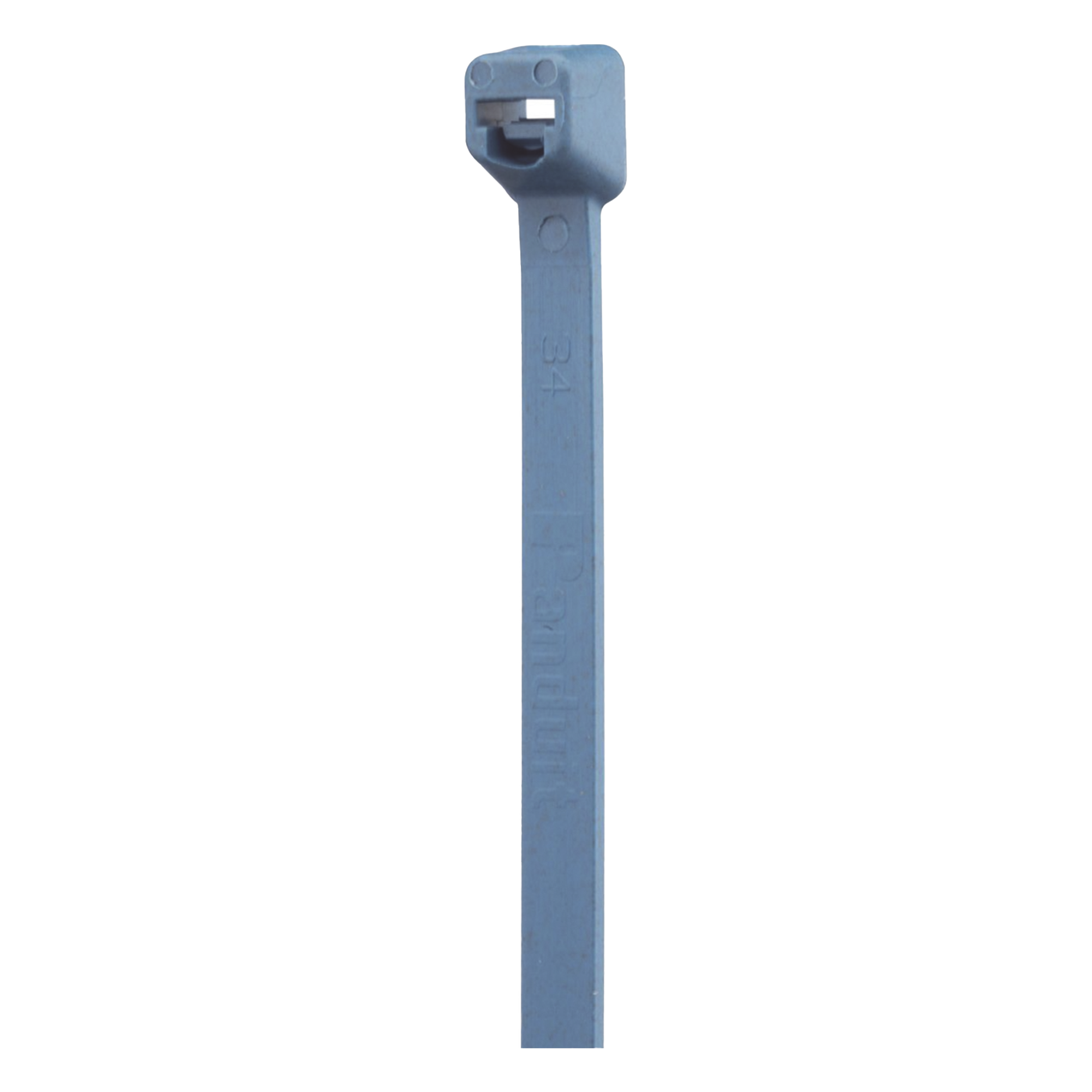 Cincho Pan-Ty™ 203mm Largo x 3.4mm ancho,  Intermedio de Nylon 6.6 y Metal Detectable, Color Azul. 100 Piezas. — PANDUIT · SKU PLT2I-C96A