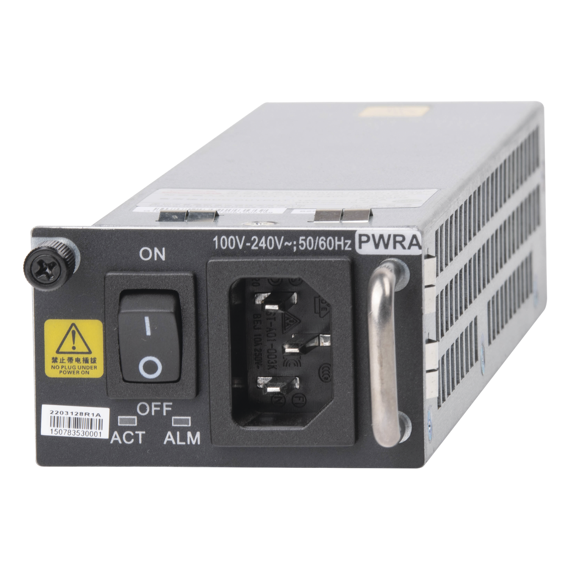 Fuente de Poder PWRA CA para OLT AN6001-G16 con cable de alimentación — FIBERHOME · SKU AN6001-G16-PWRA