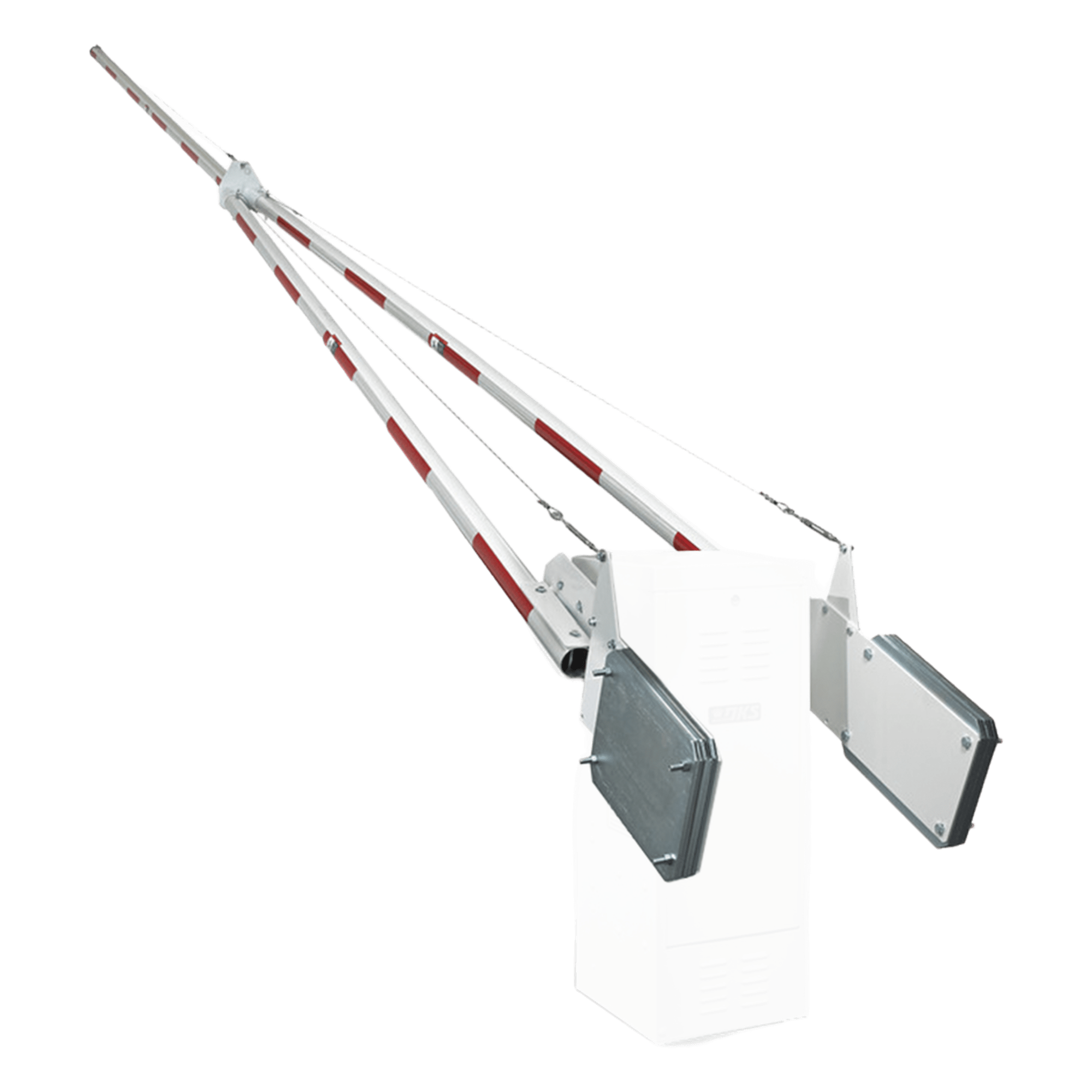 Brazo Tubular de Aluminio de 27 ft Para Barreras Doorking 1602 — DKS DOORKING · SKU 1602-166