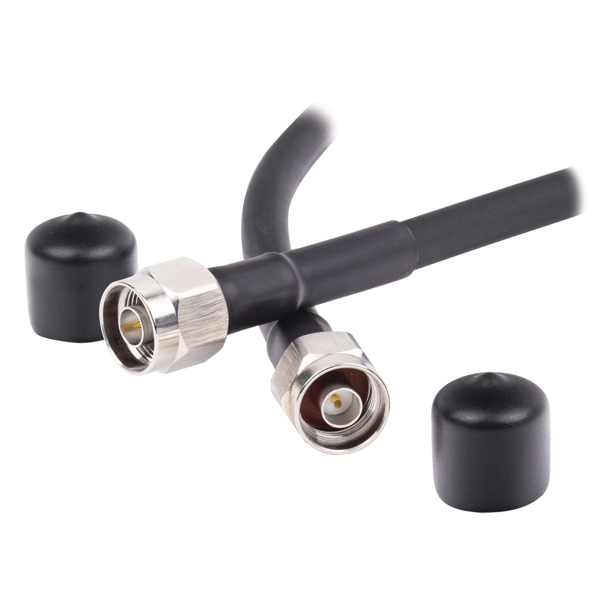 Jumper Ultra Flexible de baja pérdida para equipos inalámbricos hasta 7 GHz N-Macho a N-Macho 60 cm — LINKEDPRO BY EPCOM · SKU LP-NM-NM-60-V2