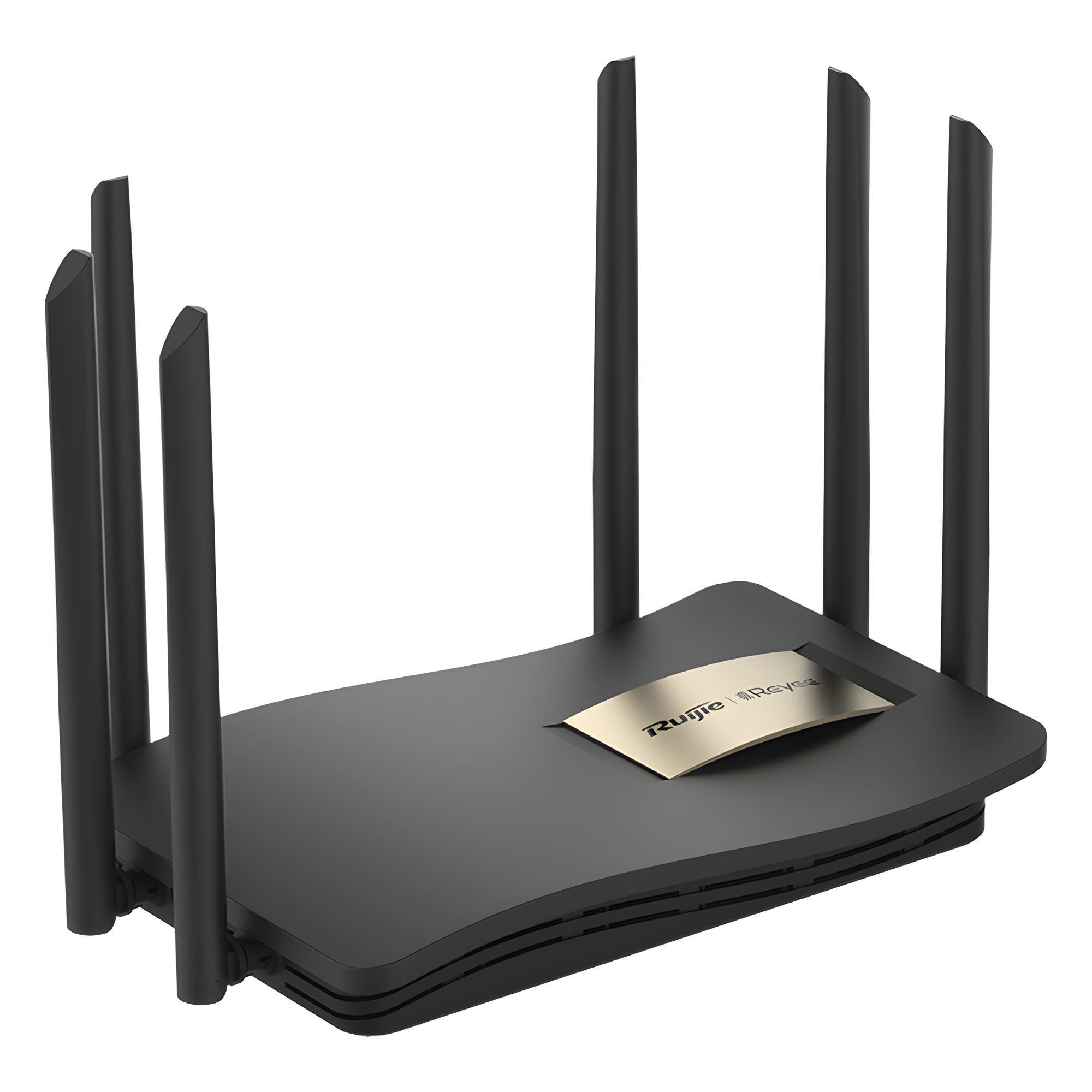 Router Inalámbrico / Wi-Fi 5 / Dual Band 2.4 y 5 GHz / 4 Puertos Gigabit / 6 Antenas 6 dBi / 1,267 Mbps / 96 Usuarios Concurrentes — RUIJIE · SKU RG-EW1200GPRO