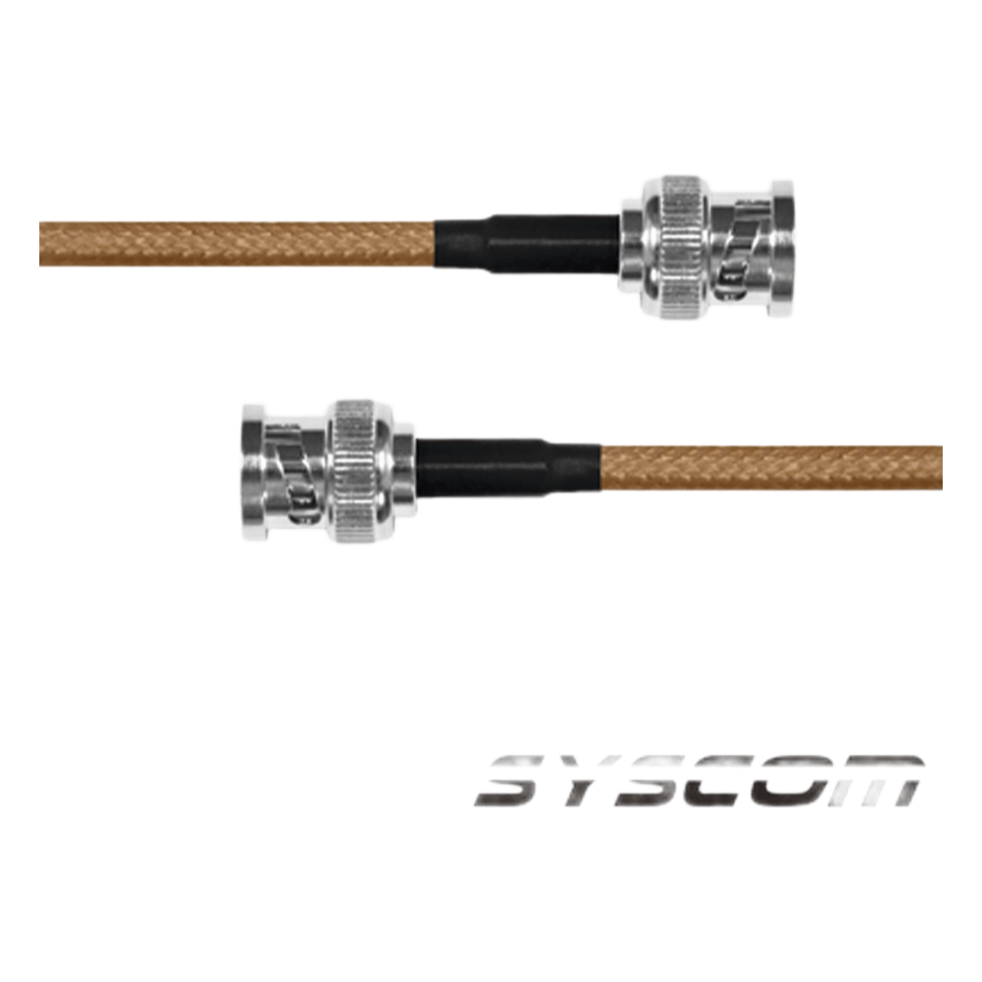 Jumper con Cable LP142 de 60 cm (23.62 pulgadas), con Conectores BNC Macho a BNC Macho. — EPCOM INDUSTRIAL · SKU SBNC142KBNC60
