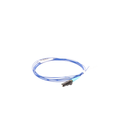 Pigtail de Fibra Óptica LC Simplex, Multimodo OM3 50/125, 900um, Color Aqua, 2 Metros (6.56 Pies)
