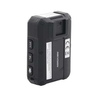 Body Camera Portátil / Grabación a 1920 × 1080p / Pantalla Frontal 1.77" TFT / Conexión Remota 4G / WiFi / GPS / Fotos de Hasta 40 Megapixel / IP68 / H.265 / 128 GB de Almacenamiento / Microfono Integrado