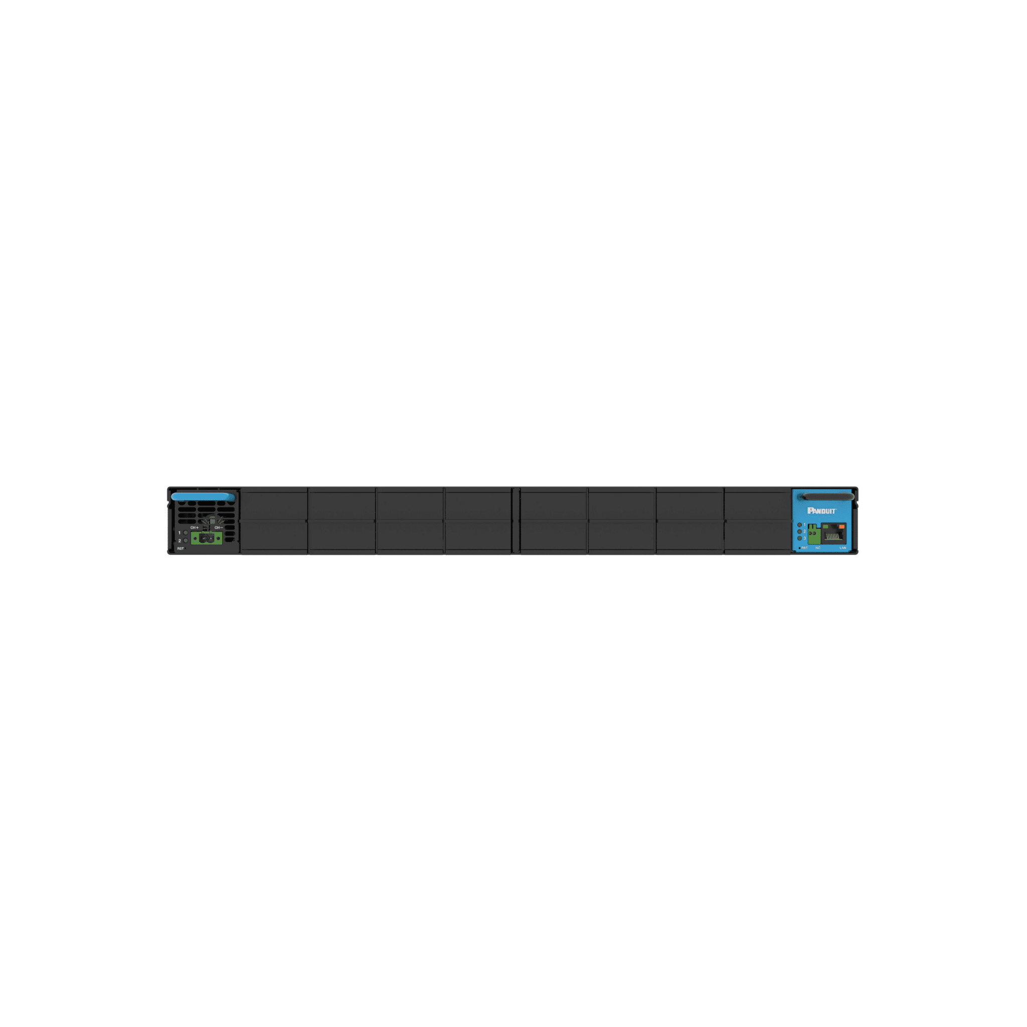 Chasis Para 9 Transmisores FMPS Clase 4, Hasta 4800 W de Potencia, Tarjeta de Red Incluida, 1 UR, Color Negro