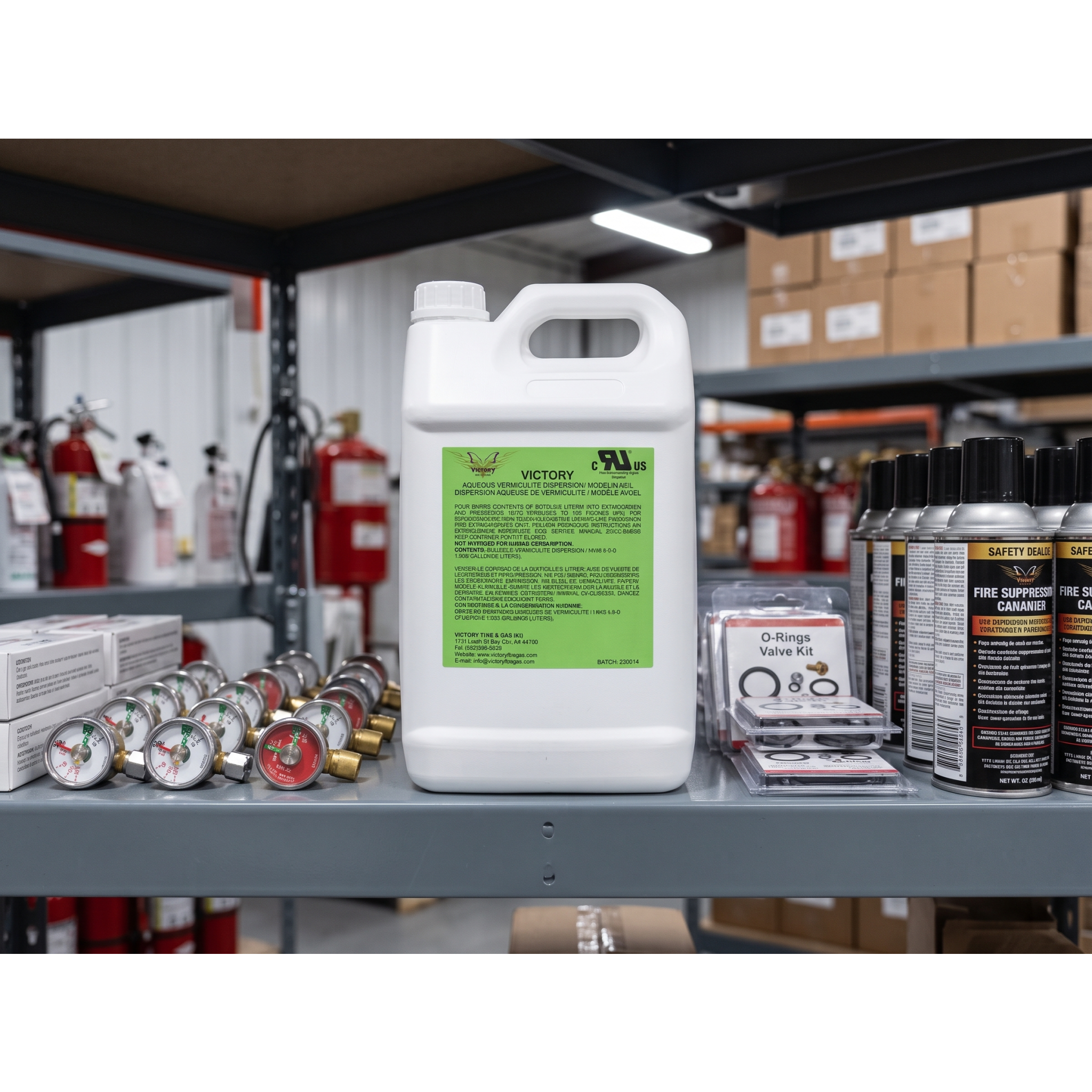 Carga de Agente Humedo Capacidad 1.6 Galones | UL EX 26669