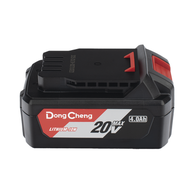 Batería de Litio 20V 4.0Ah / Indicador LED de Carga / Diseño Deslizable / Compatible con Herramientas DONGCHENG 20V