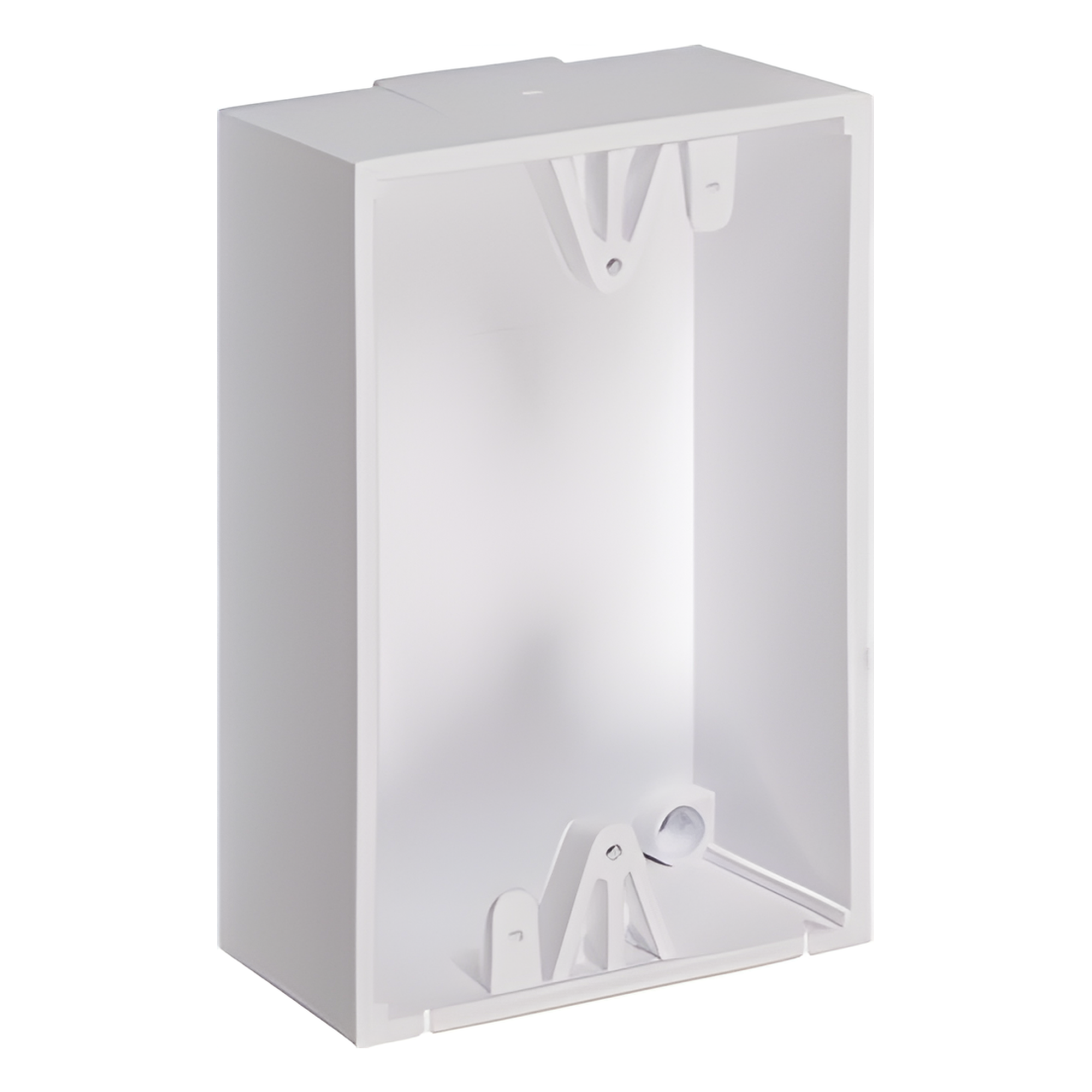 Caja trasera de montaje color blanco para Estaciones de Parada STOPPER — STI · SKU KIT-71100A-W