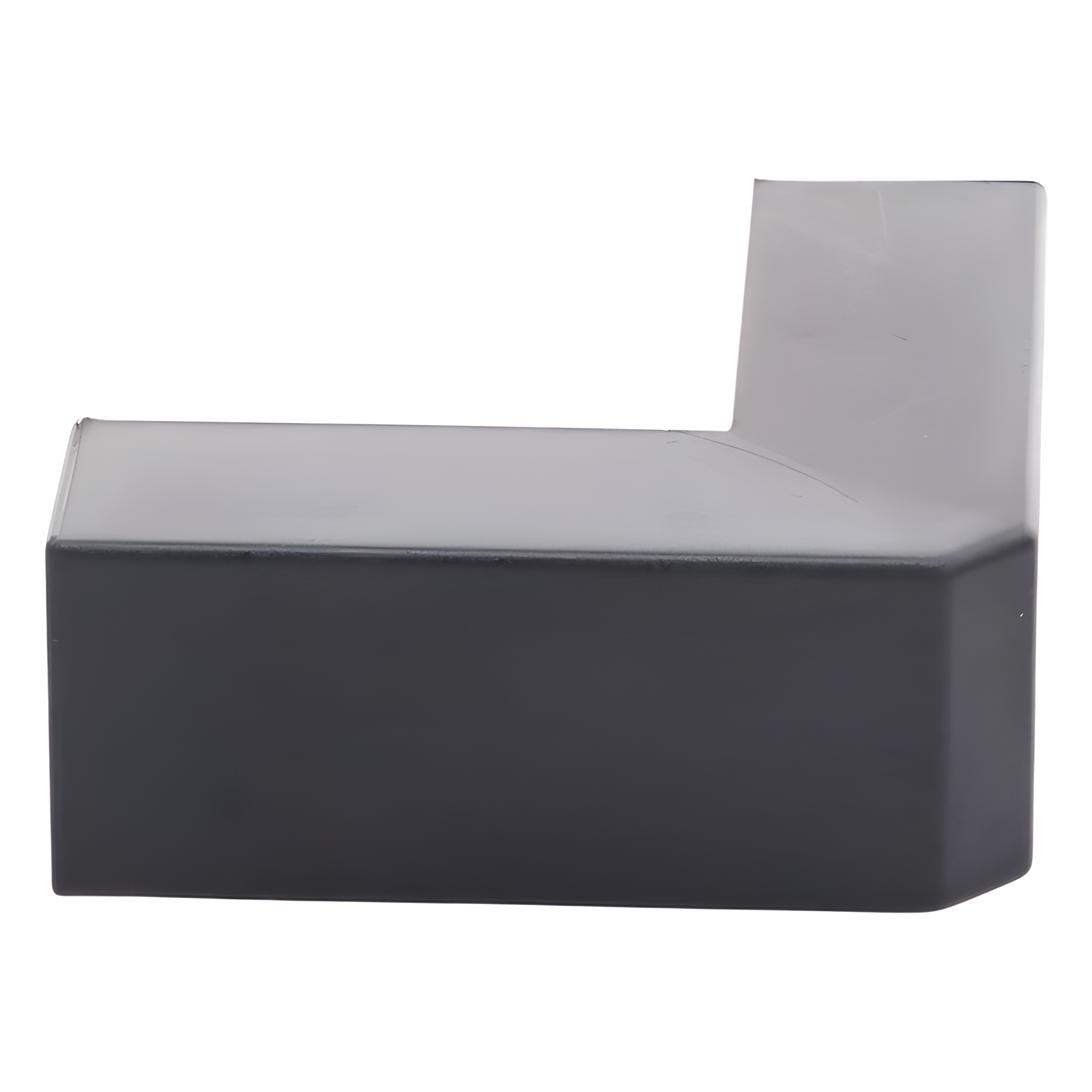 Esquinero Exterior Color Negro de PVC Auto Axtinguible, Para Canaleta TMK-1720-N-CC (5210-02003)