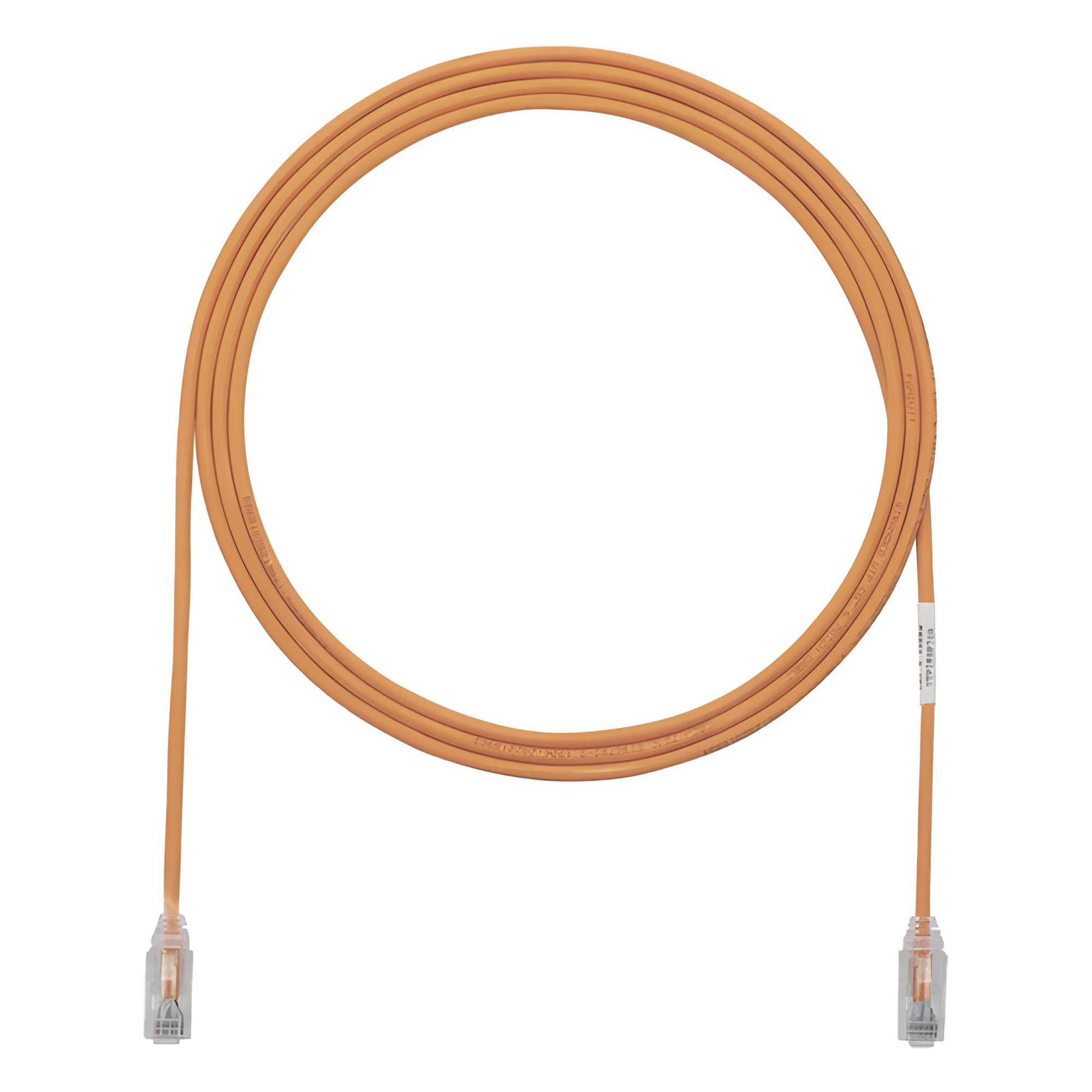 Cable de Parcheo TX6, UTP Cat6, Diámetro Reducido (28AWG), Color Naranja, 3.05 Metros (10 Pies) — PANDUIT · SKU UTP28SP10OR