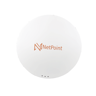 Antena Direccional / 3 ft / 5.9-7 GHz / Ganancia 32 dBi / SLANT de 45 ° y 90° / Incluye Jumpers con conector N-Macho a RPSMA / montaje y radomo incluido. — NetPoint · SKU NP6