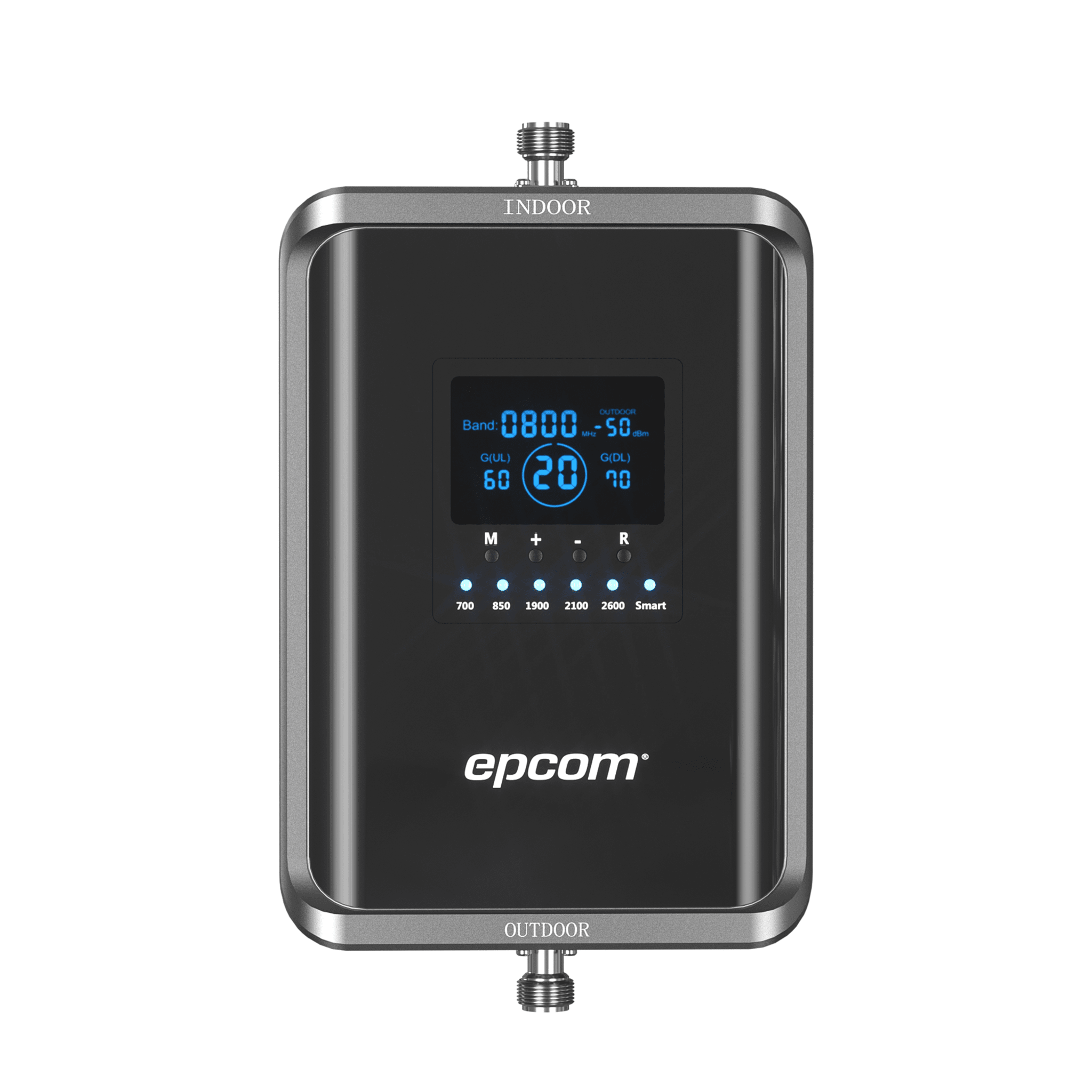 Kit Amplificador de Señal Celular 2G, 3G, 4G y 5G / Mejora llamadas convencionales y VoLTE / Amplifica señal de TELCEL, AT&T, MOVISTAR, BAIT,DiRi y más / Cubre hasta 300 m² con una antena y hasta 600 m² con 2 antenas.