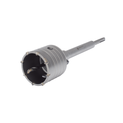 Broca Pasamuros SDS, Sacabocado para Concreto de 65mm con Extensión de 220mm 