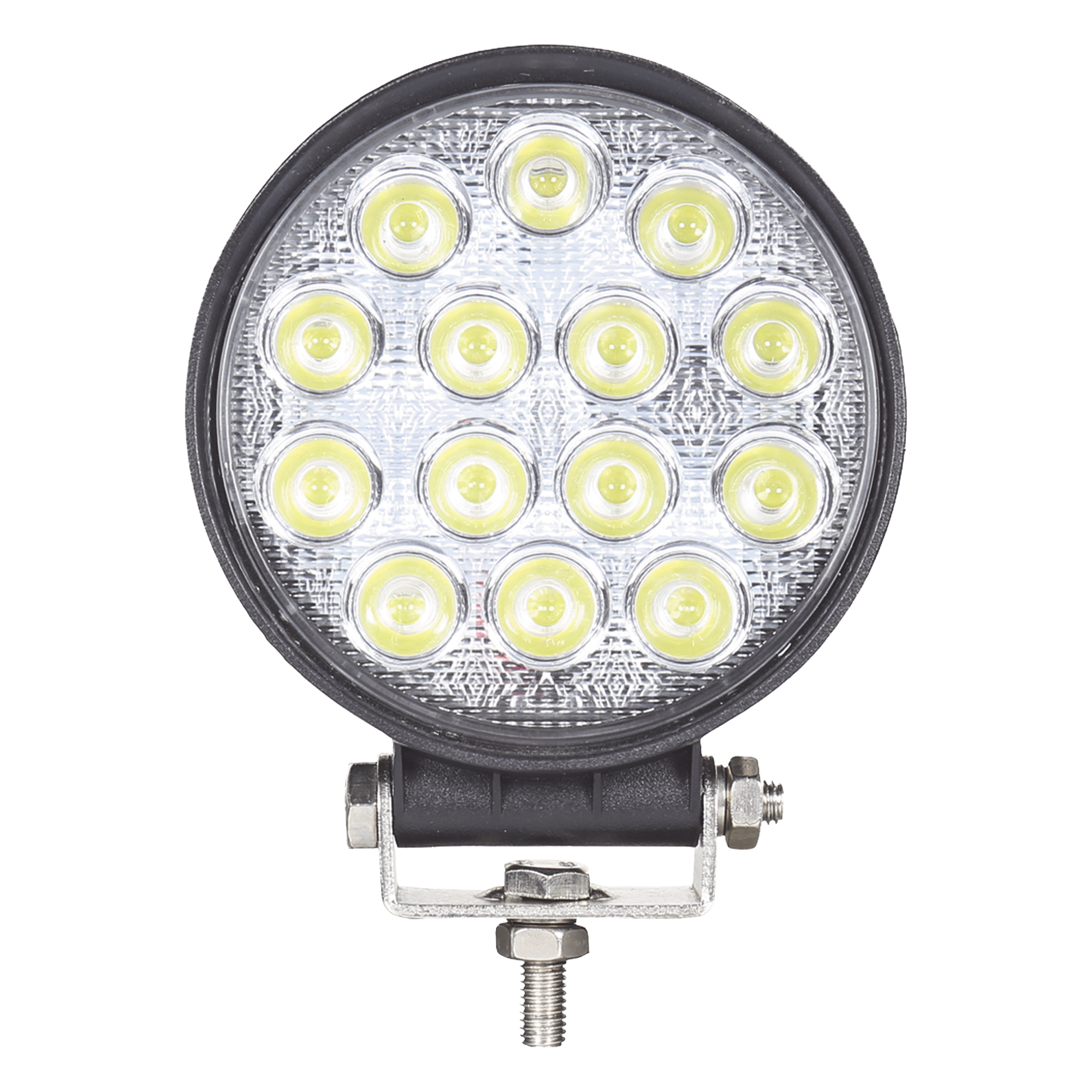 Luz de Trabajo de 14 LED, 42 Watts, 3500 Lúmenes, IP67, 10-30 Vcc — EPCOM INDUSTRIAL SIGNALING · SKU XD42F