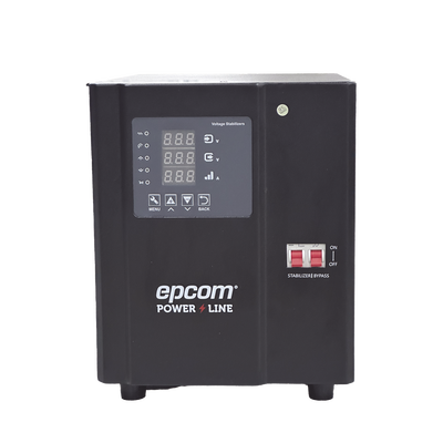 Regulador de Voltaje Industrial Monofásico Ferroresonante 3 kVA/3 kW 120 V / Entrada 96-144 Vca / Salida 117.6- 122.4 Vca