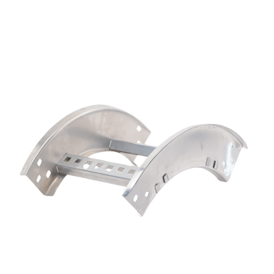 Curva Vertical Exterior de Aluminio de 90° Perfil Z / Peralte 3 1/4" / Ancho 9" / Radio 8" / Incluye Tornillería (CHVE90EZ314R8X9AK)