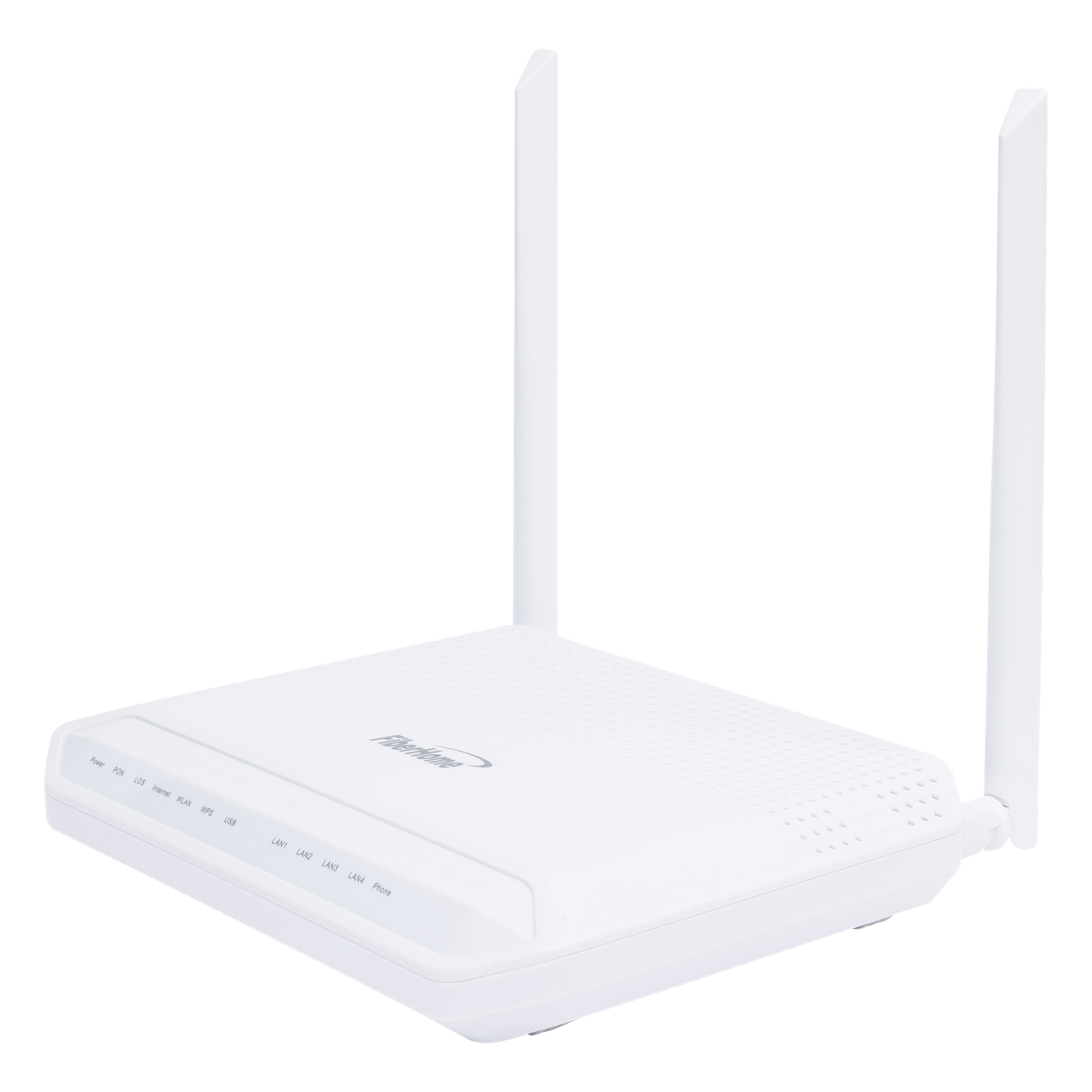 ONU GPON WiFi (2.4/5 GHz), 2 Antenas de 5 dBi, Compatible con OLTs de Terceros, MIMO 2x2, 4 puertos Gigabit + 1 POTS + USB, conector SC/UPC, (Gestión WAN desde la Interfaz de la ONU)