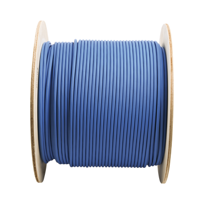 Bobina de Cable Blindado F/UTP de 4 Pares, Cat6A, Soporte de Aplicaciones 10GBase-T, LSZH (Libre de Gases Tóxicos), Color Azul, 305 Metros (1000 Pies)