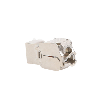 Módulo Jack Keystone Cat6A Blindado (STP) sin Herramienta (Toolless) para Faceplate