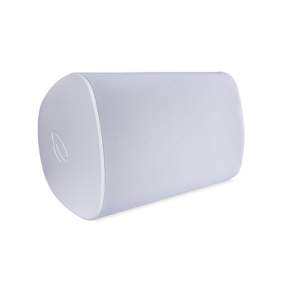 Altavoz Exterior | 2 Vías | Controlador de 6,5" | Tweeter de 1" | Radiador que Mejora los Graves | Tecnología de Montaje de Bloqueo Rápido | 120 W | 8Ω | Blanco