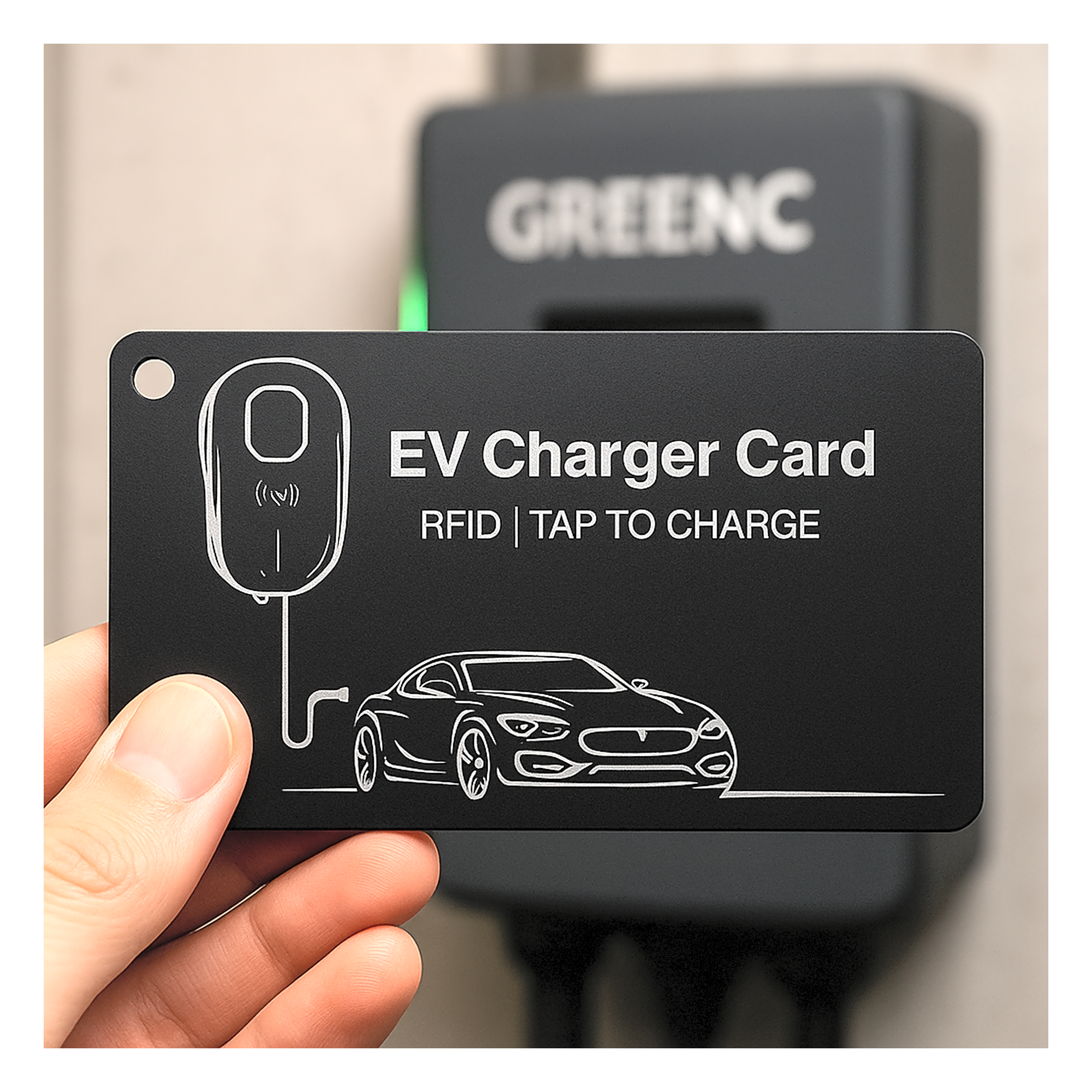 Tarjeta RFID / Para Estación de Carga / Compatible con Lector ICR001