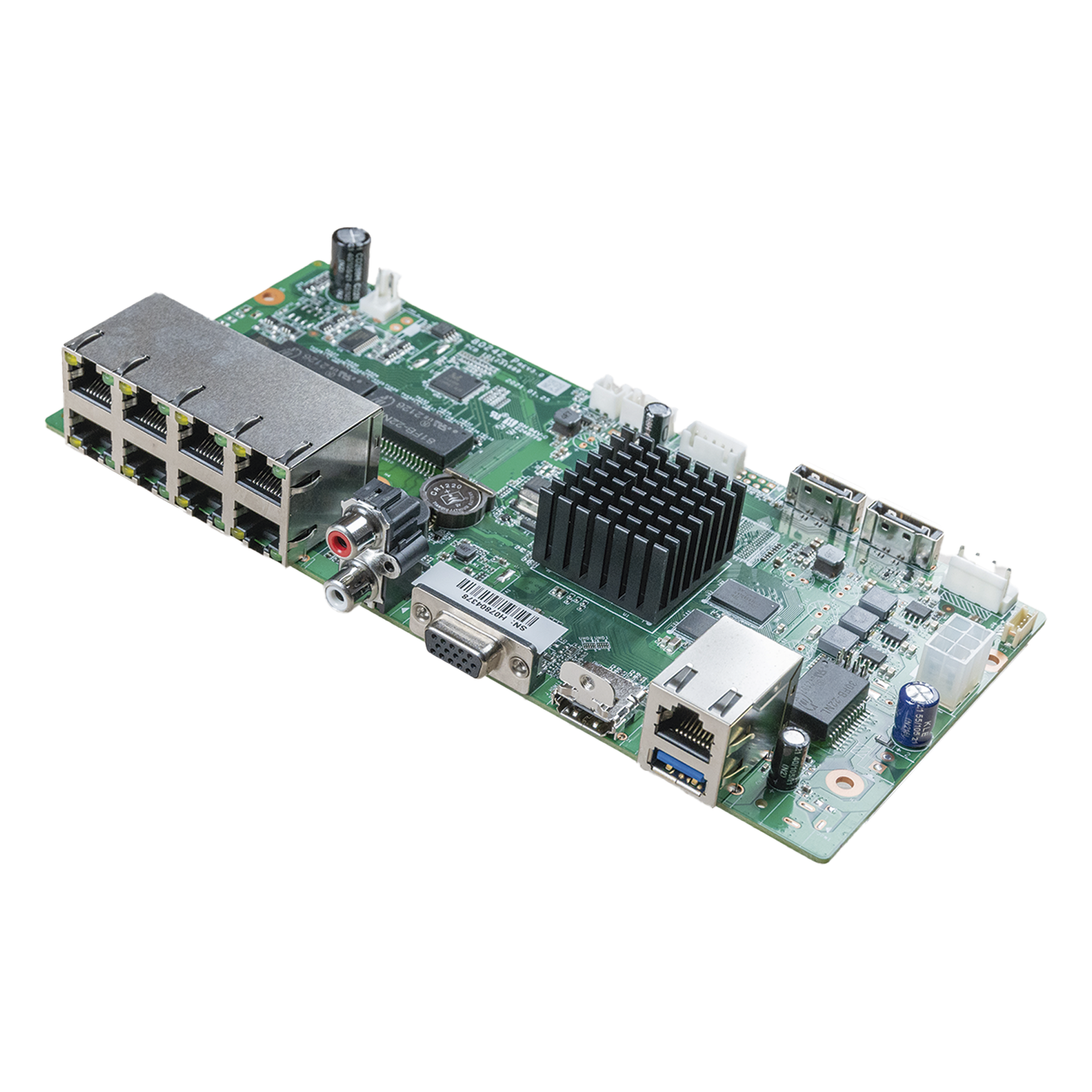 Tarjeta Principal de Reemplazo / Videovigilancia IP / 8 Canales PoE / Compatible con NVR Hikvision — HIKVISION · SKU 200208119