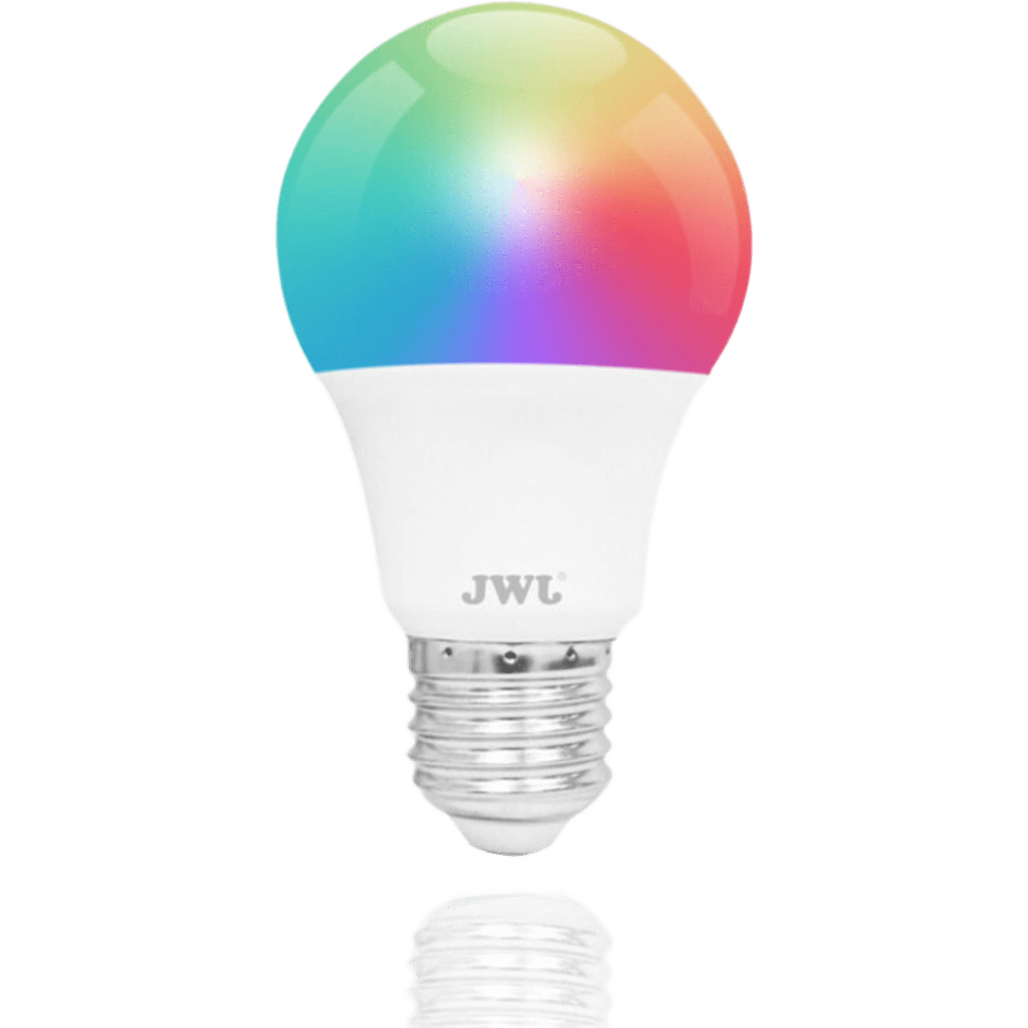 Foco Smart Dimeable / 10W / RGB y Blanco / Base E27 / IP20 / Con Control desde Aplicación Móvil