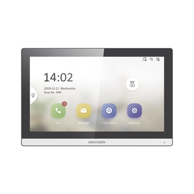 Monitor WiFi Touch Screen 7" para Videoportero Turbo Únicamente / Vídeo en Vivo / Apertura Remota / Audio bidireccional / Borde slim — HIKVISION · SKU DS-KH6352-WTDE6