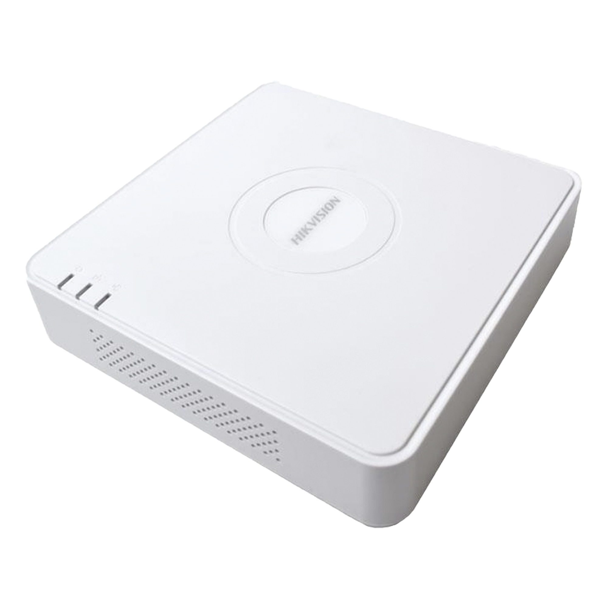 NVR 4 Megapixel (Compatible con Cámaras ACUSENSE) / 4 canales IP / 4 Puertos PoE /1 Bahía de Disco Duro / Salida de Vídeo Full HD — HIKVISION · SKU DS-7104NI-Q1/4P(D)