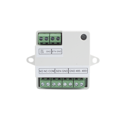 Módulo Seguro para Instalaciones SEGURAS en Controles de Acceso HIKVISION / Compatible con Biometricos Faciales Min Moe / Conexión RS-485 / Soporta Botón de Salida y Chapa