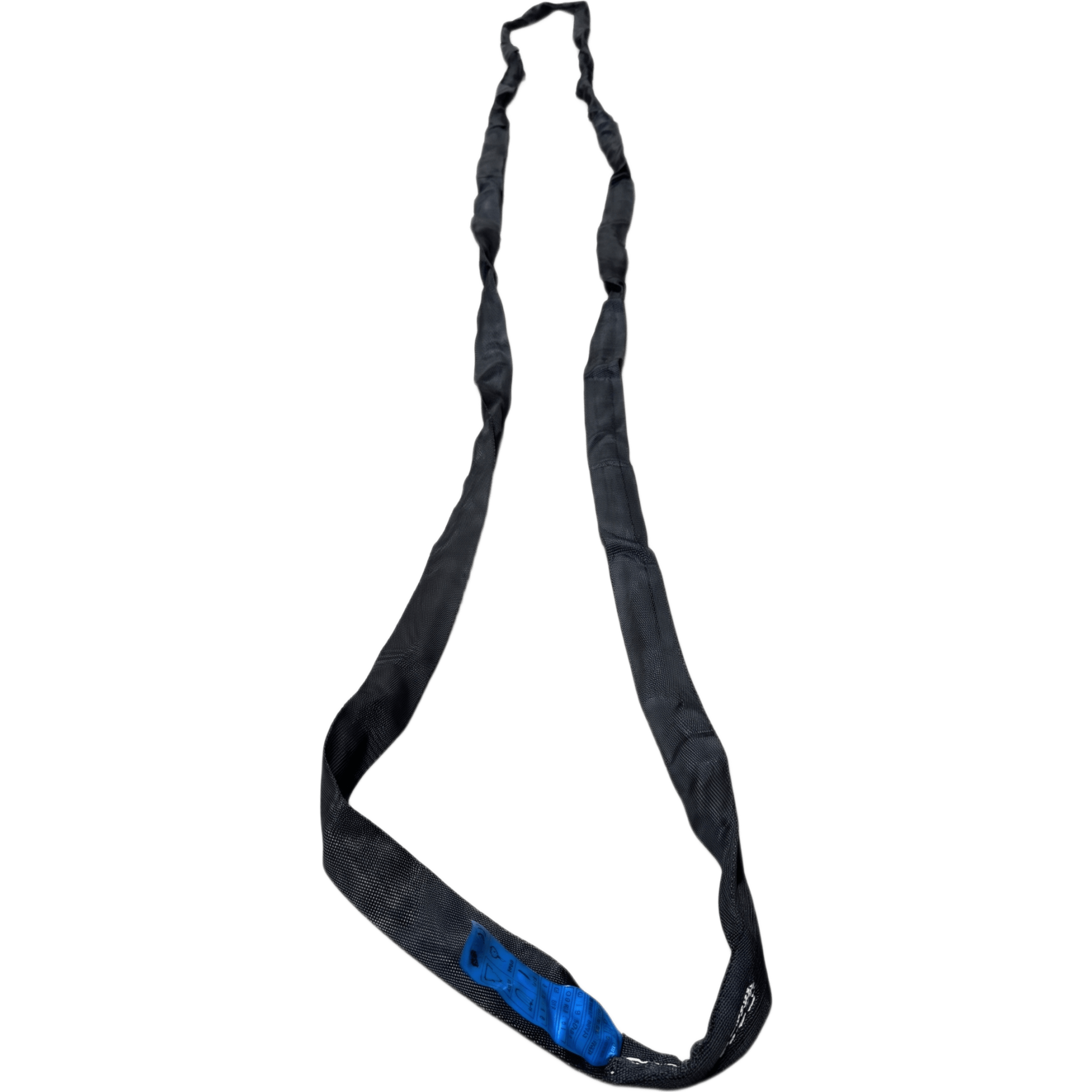 Eslinga Circular para Colgado / Carga Máxima 2 Toneladas / Longitud 3 m (9.8 ft) / Factor de Seguridad 5:1 / Poliéster de Alta Tenacidad / Acabado Negro Mate — SHINESTAGE · SKU SSL-902