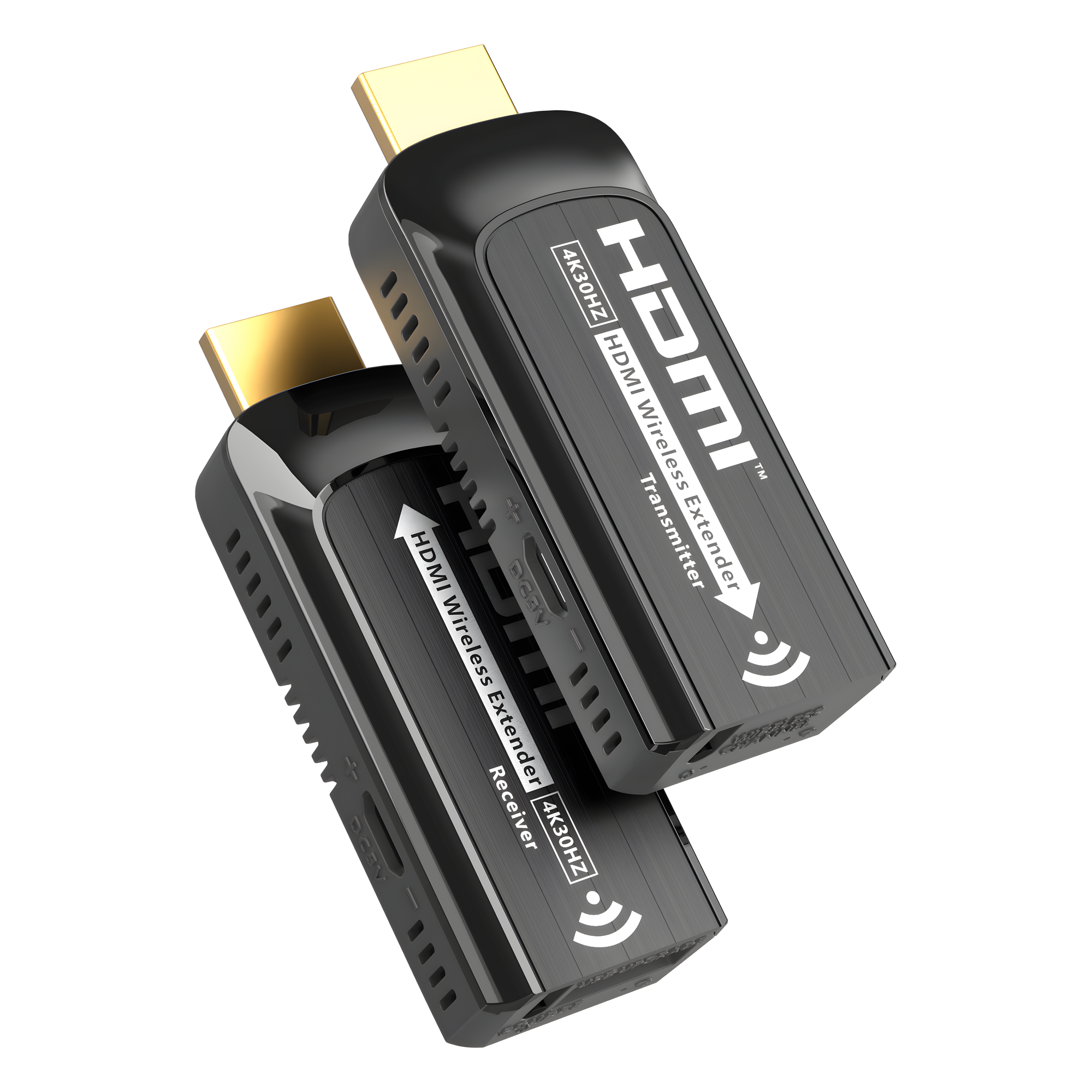 Extensor Inalambrico HDMI TT466MINI | Ultra HD 4K @ 30Hz | Distancia 20 mts | Banda WiFi 5GHz | Mini Size | Retardo 150-320ms | HDMI 1.4 HDCP 1.4 — EPCOM TITANIUM · SKU TT466MINI