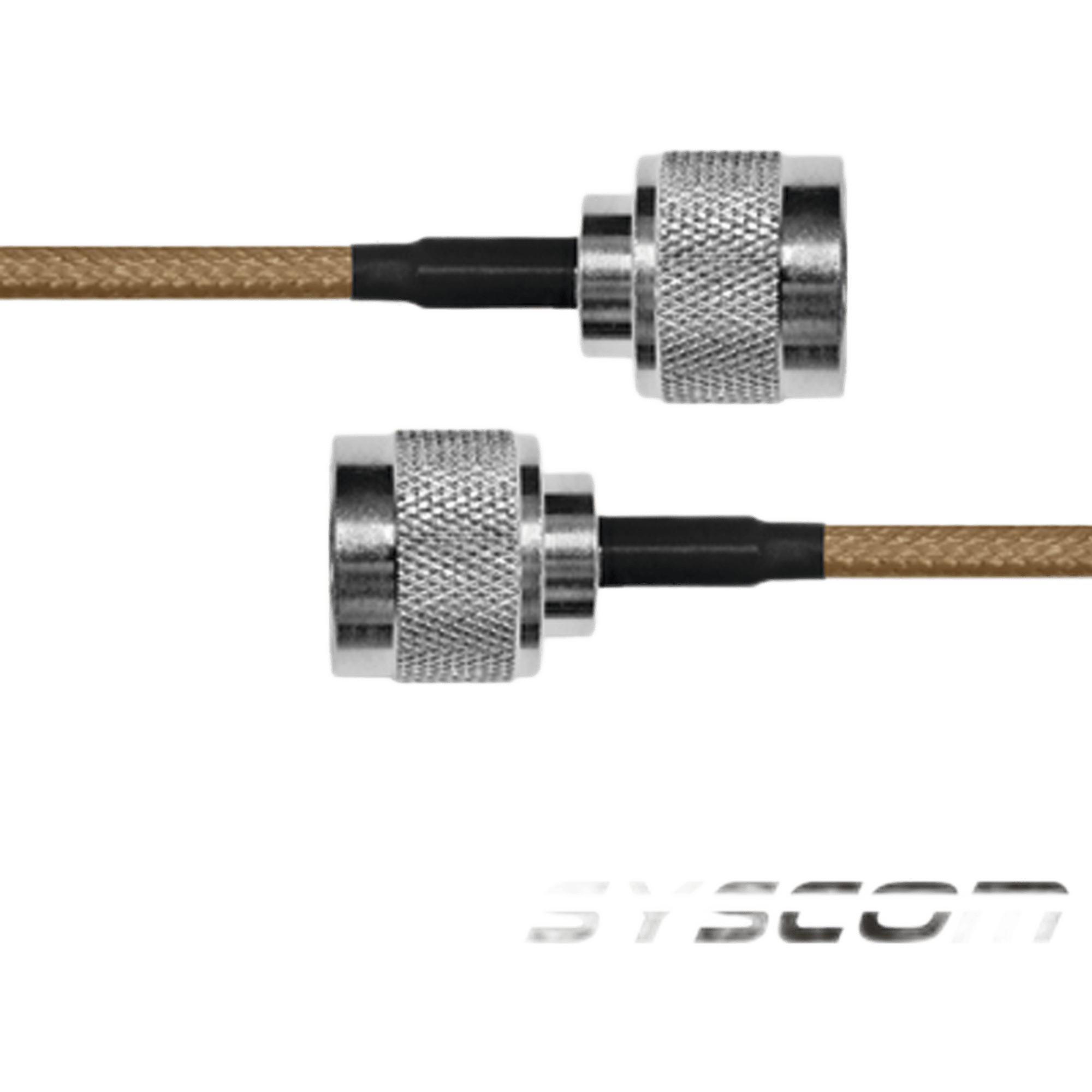 Jumper con Cable LP142 de 30 cm (11.81 pulgadas), con Conectores N Macho a N Macho.